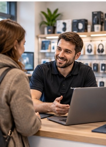 Contact client La Puce Informatique